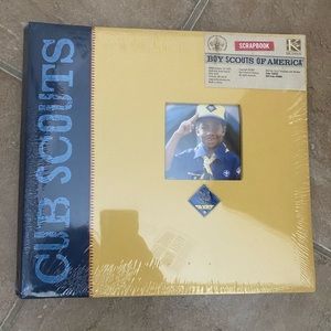 Cub Scout scrap book